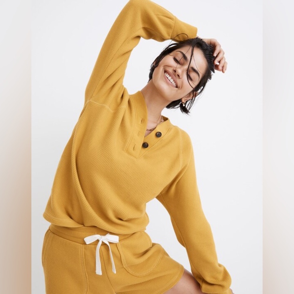 Madewell Waffle Knit Pajama Set